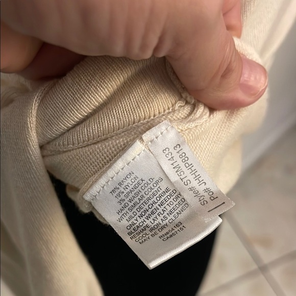 Jessica Howard Cream Cropped Sweater - Picture 7 of 7